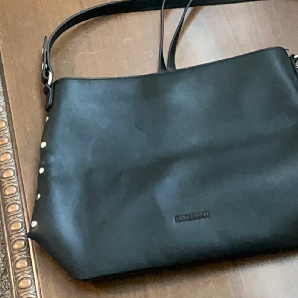 Stradivarius Elegant Black Shoulder Bag